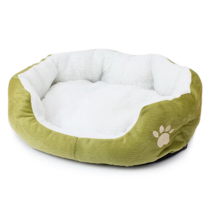 Cozy Plush Pet Cave Bed – Warm & Comfy for Cats & Small Dogs