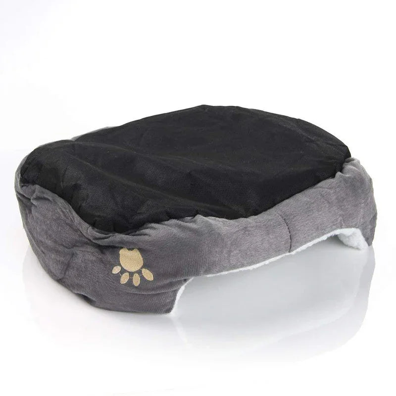 Cozy Plush Pet Cave Bed – Warm & Comfy for Cats & Small Dogs