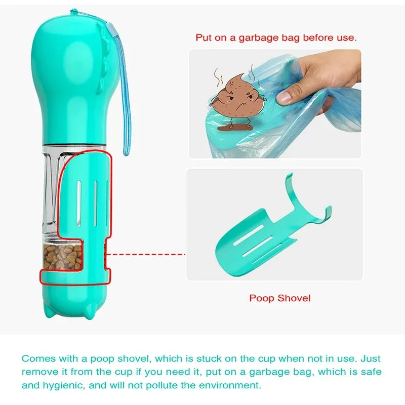 3-in-1 Pet Travel Bottle