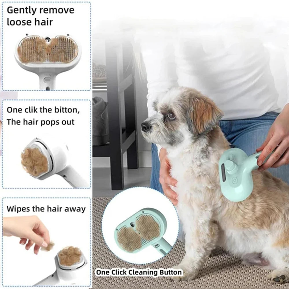 Luxury Steam Dog Brush